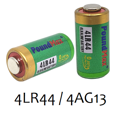 PoundMax 4LR44 / 4AG13 Batteries 6v Alkaline Battery Combo Pack
