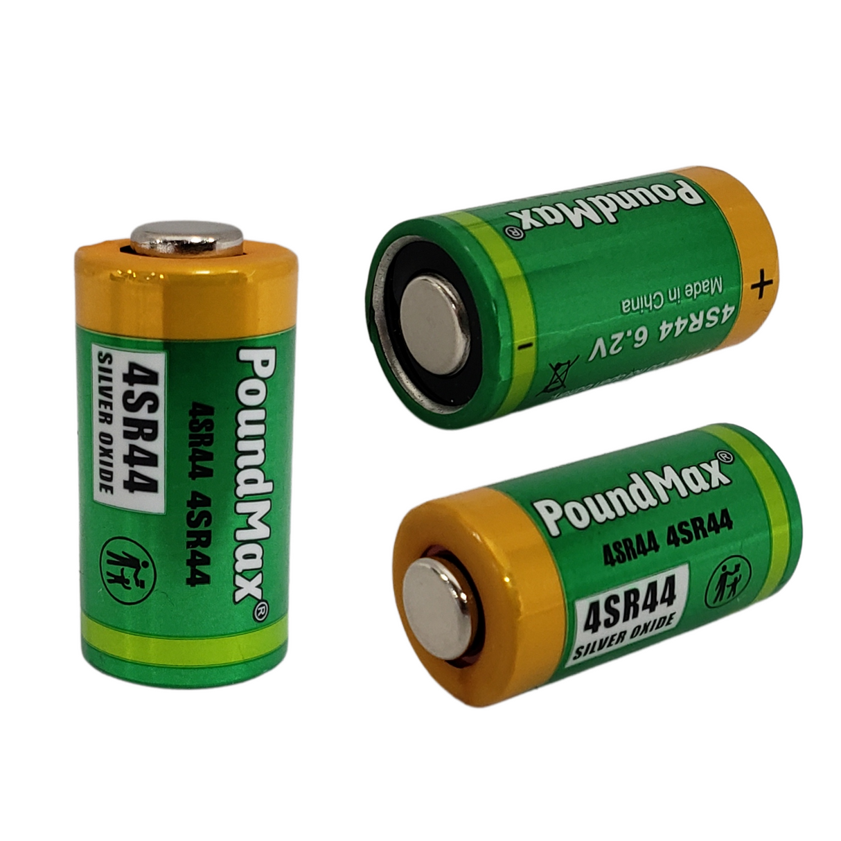 PoundMax 4SR44 Batteries 6.2v Silver Oxide Battery
