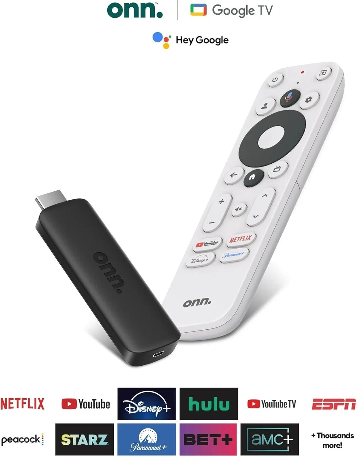 Onn Google TV Full HD Streaming Device 2K (2023 Model) (100133520)