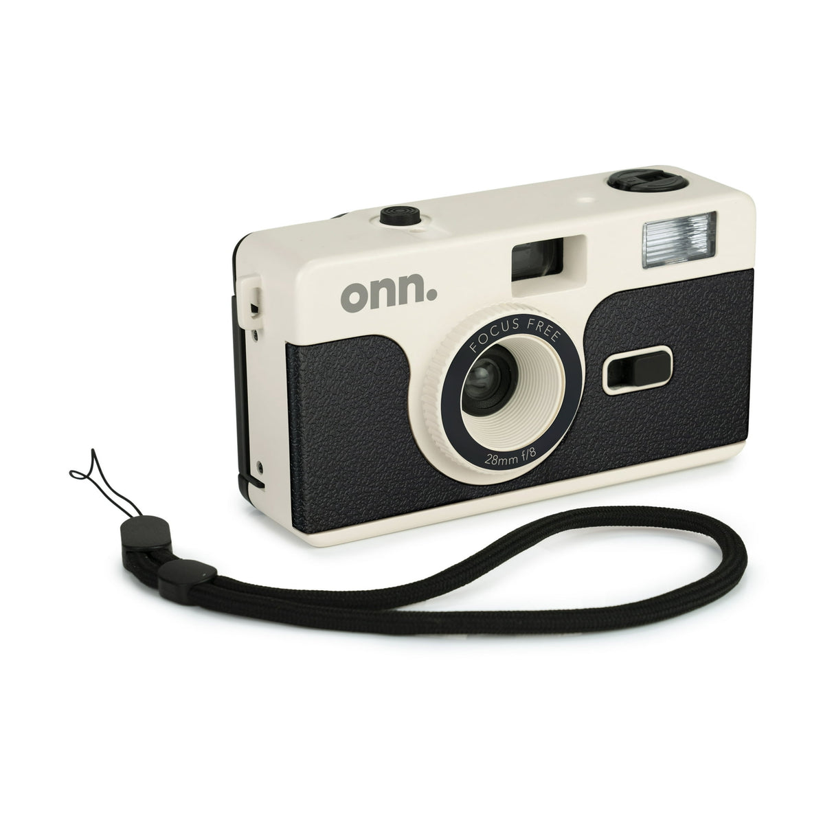 Onn Focus Reusable 35mm Camera with Flash + Film + Battery Included - Black™