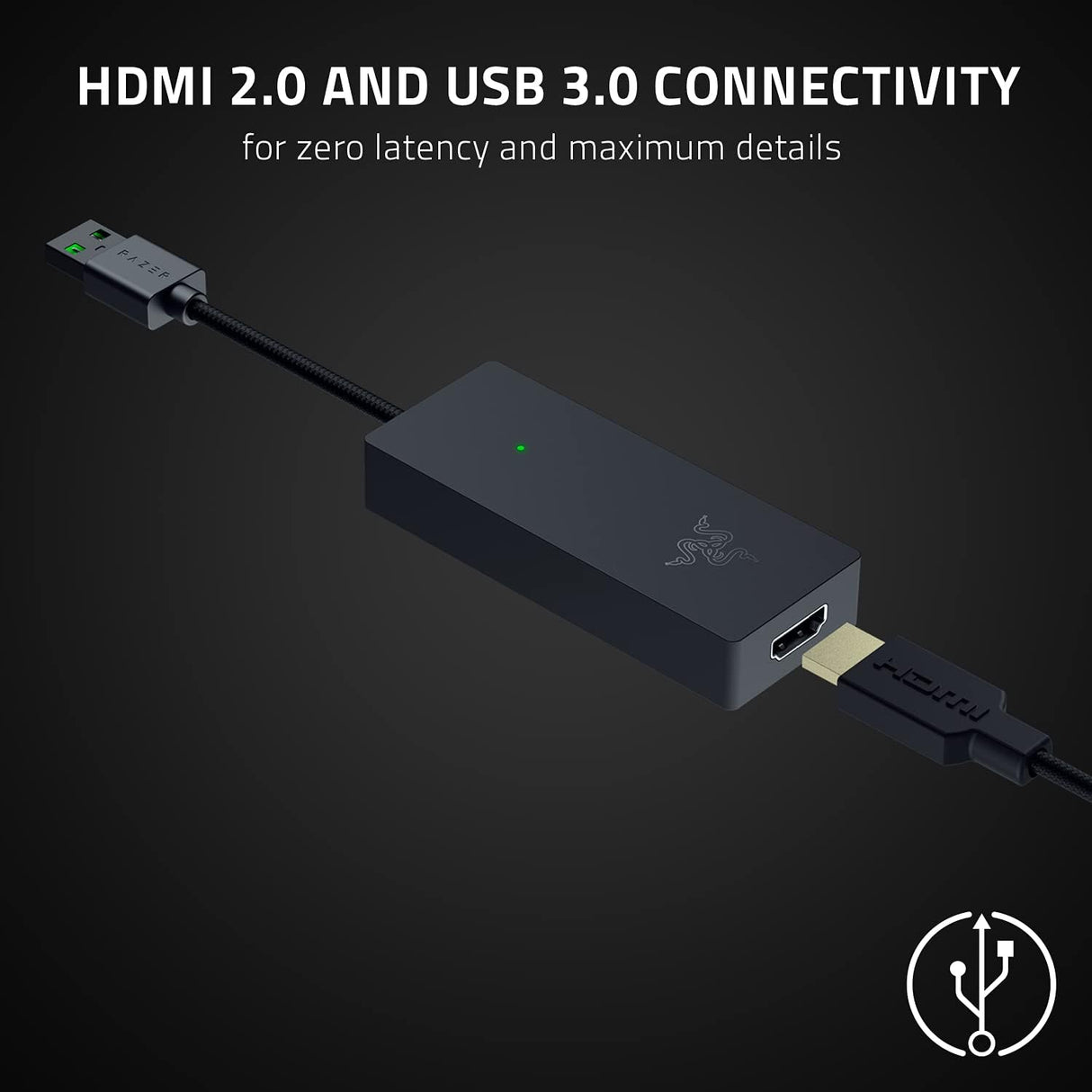 Razer Ripsaw X USB Capture Card with Camera Connection: 4K 30FPS Capture™