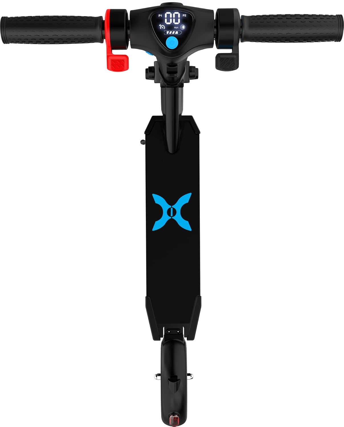 Hover-1 Legacy Foldable Electric Scooter with 350W Motor, 15 mph Max Speed, Colorful LED Deck Light, and 6 Miles Max Range