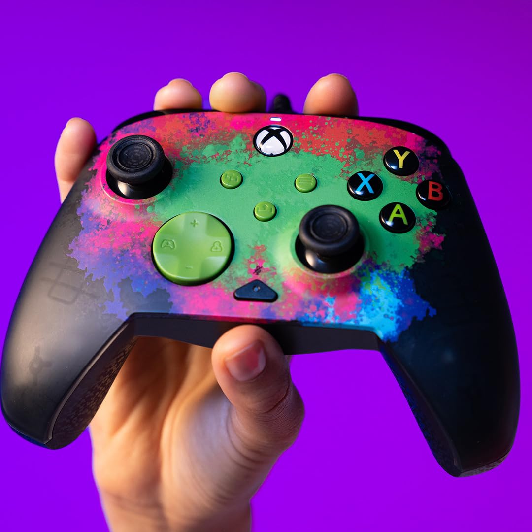 PDP Space Dust Bundle: WIRED Controller & IRLITE GLOW Wired Headset for Xbox ™