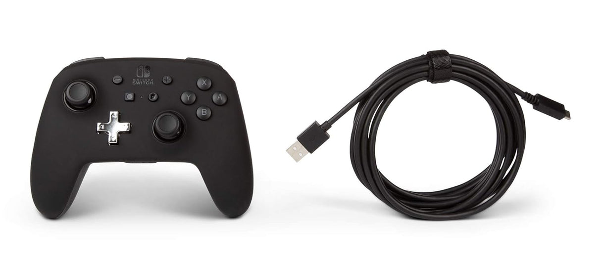PowerA Nintendo Switch Rechargeable Enhanced Wireless Controller - Black (1509988)™
