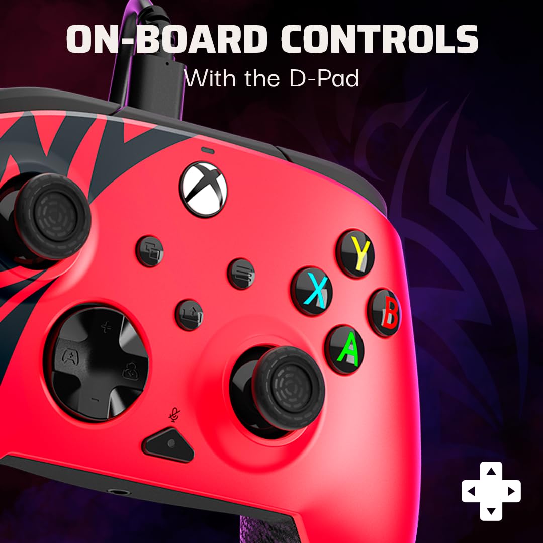 PDP Rematch Advanced Wired Controller for Xbox Series X|S - Spirit Red (049-023)