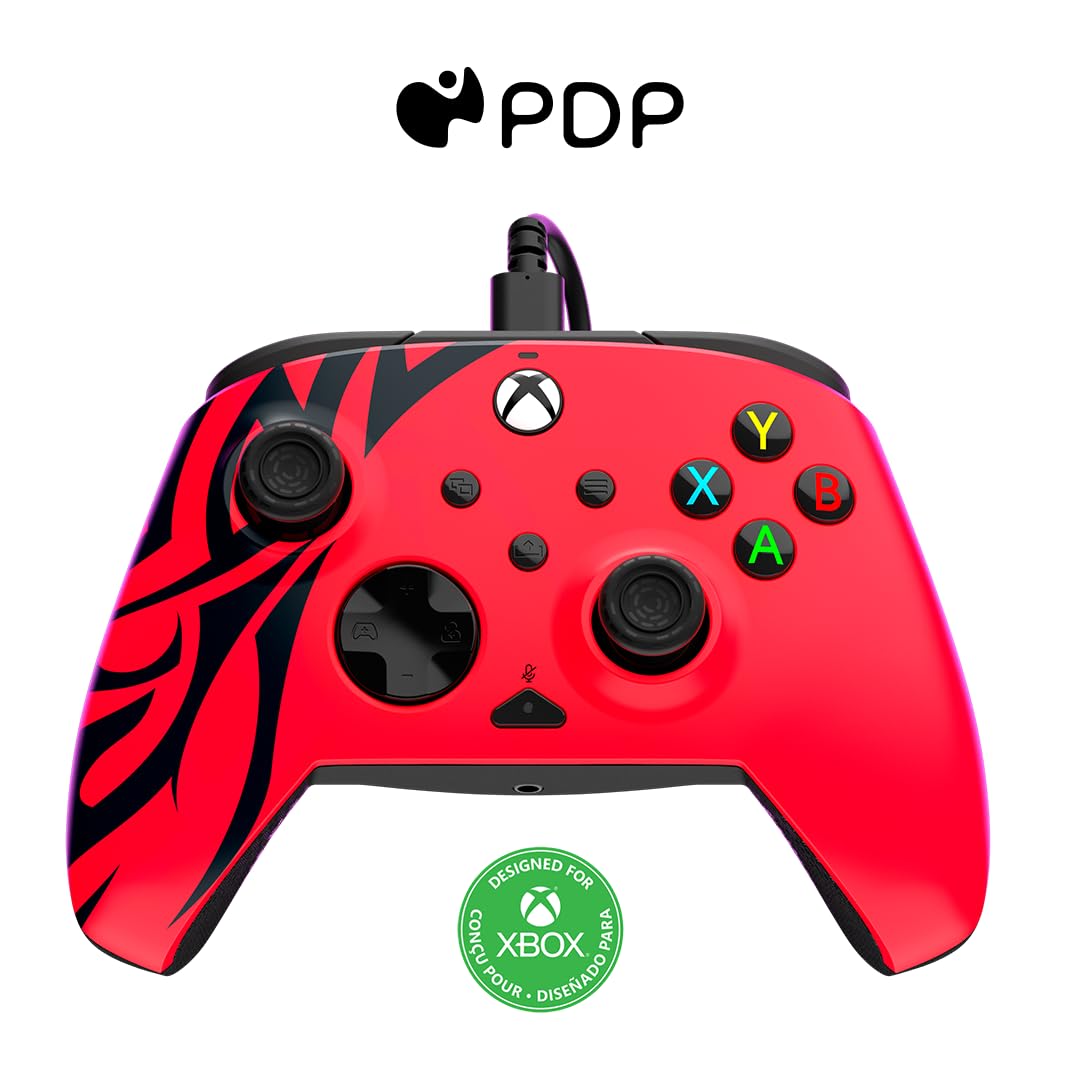 PDP Rematch Advanced Wired Controller for Xbox Series X|S - Spirit Red (049-023)