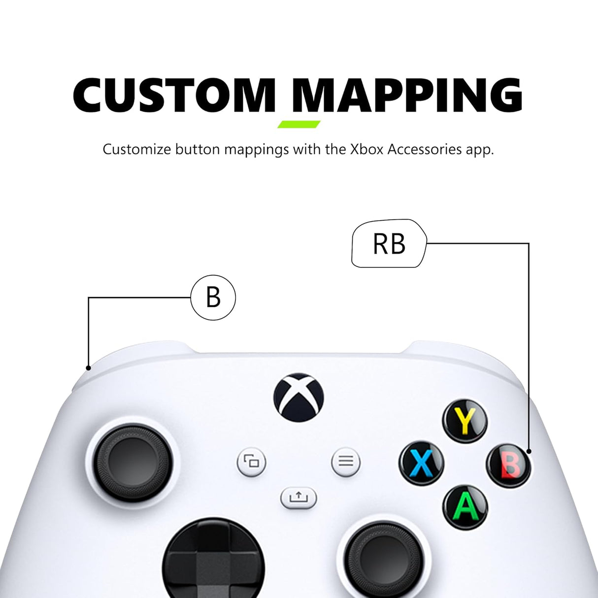 Microsoft Xbox Series X|S Wireless Bluetooth Controller - Robot White (1914)