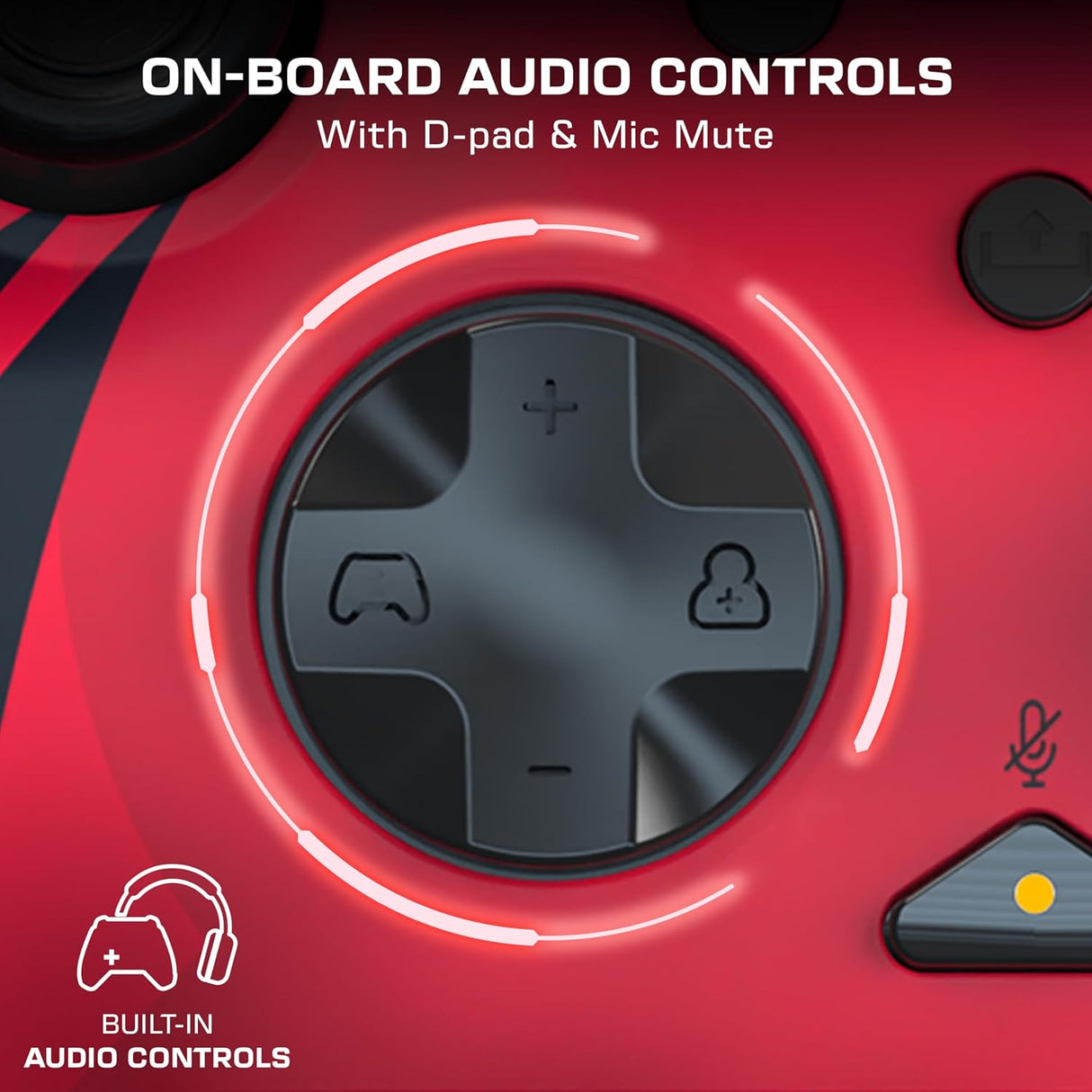 PDP Spirit Red Bundle Rematch Advanced WIRED Controller & Airlite Wired Headset™