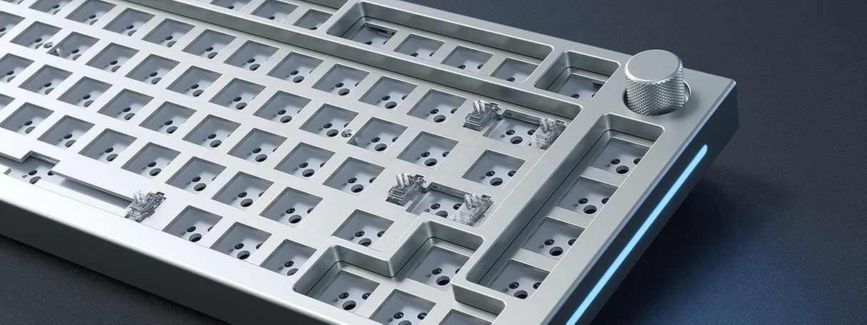 Glorious Gaming GMMK PRO 75% Barebones Gaming Keyboard - White (FRAME ONLY)™