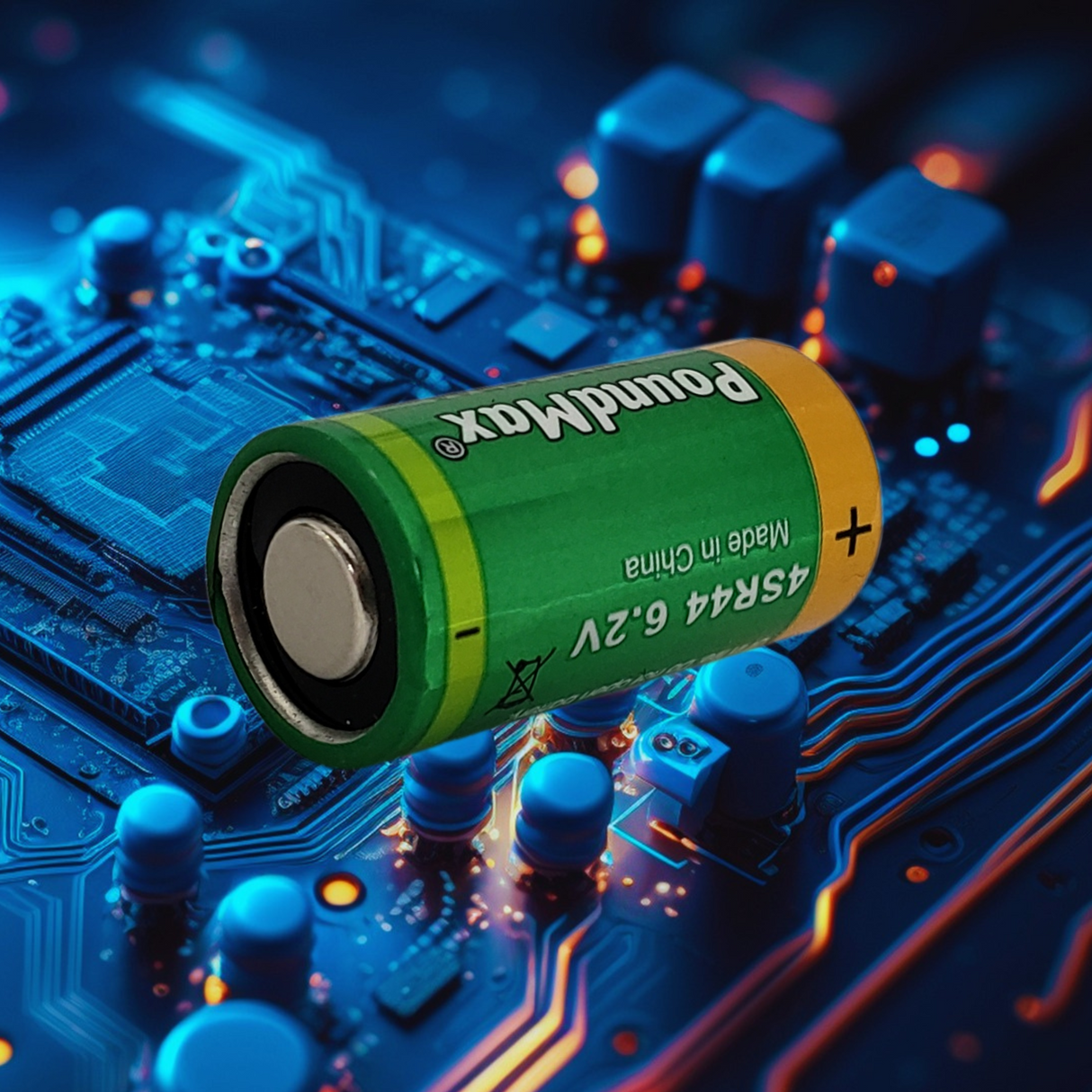 PoundMax 4SR44 Batteries 6.2v Silver Oxide Battery