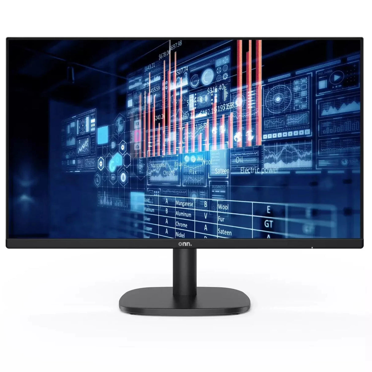 Onn 24" FHD 1080p 100Hz LED Bezel-less Monitor 1920x1080 (100140682)