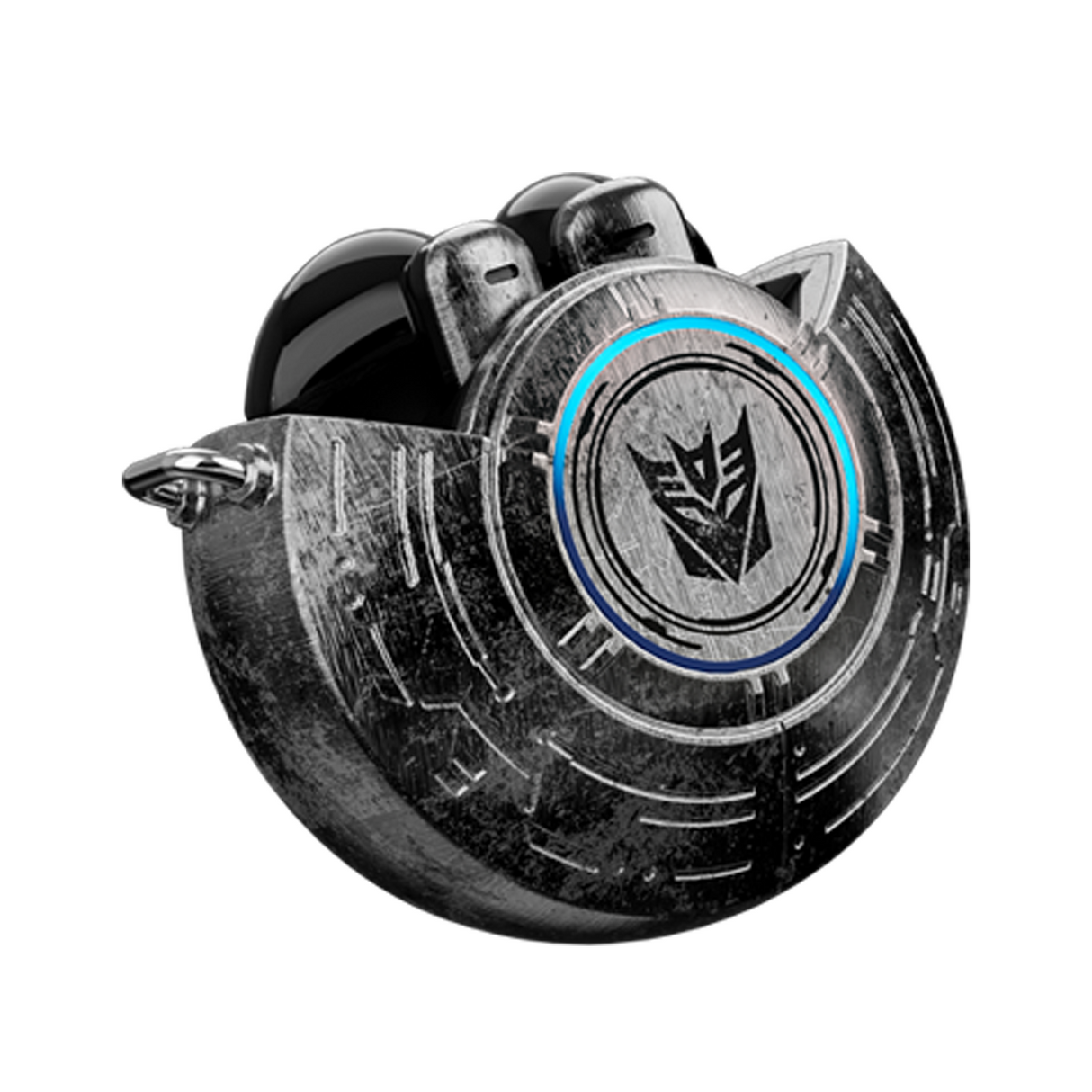 Transformers TF-T31 Bluetooth TWS Wireless Earbuds with Mechanical Shell Design Passive Noise Cancelling In-Ear Cool HiFi HD Calling Music Game Modes Low Latency Sports Earphones