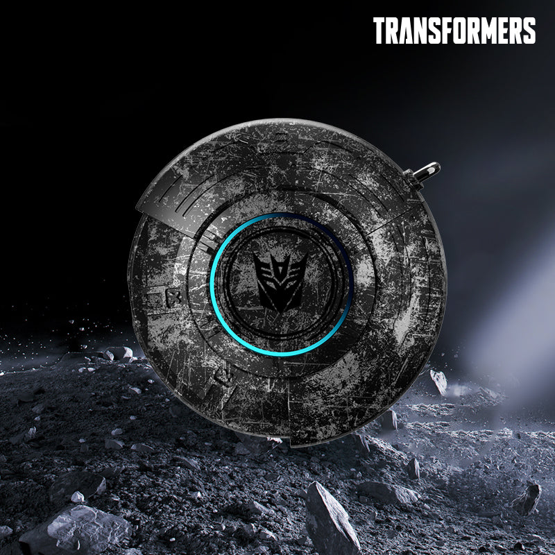 Transformers TF-T31 Bluetooth TWS Wireless Earbuds with Mechanical Shell Design Passive Noise Cancelling In-Ear Cool HiFi HD Calling Music Game Modes Low Latency Sports Earphones