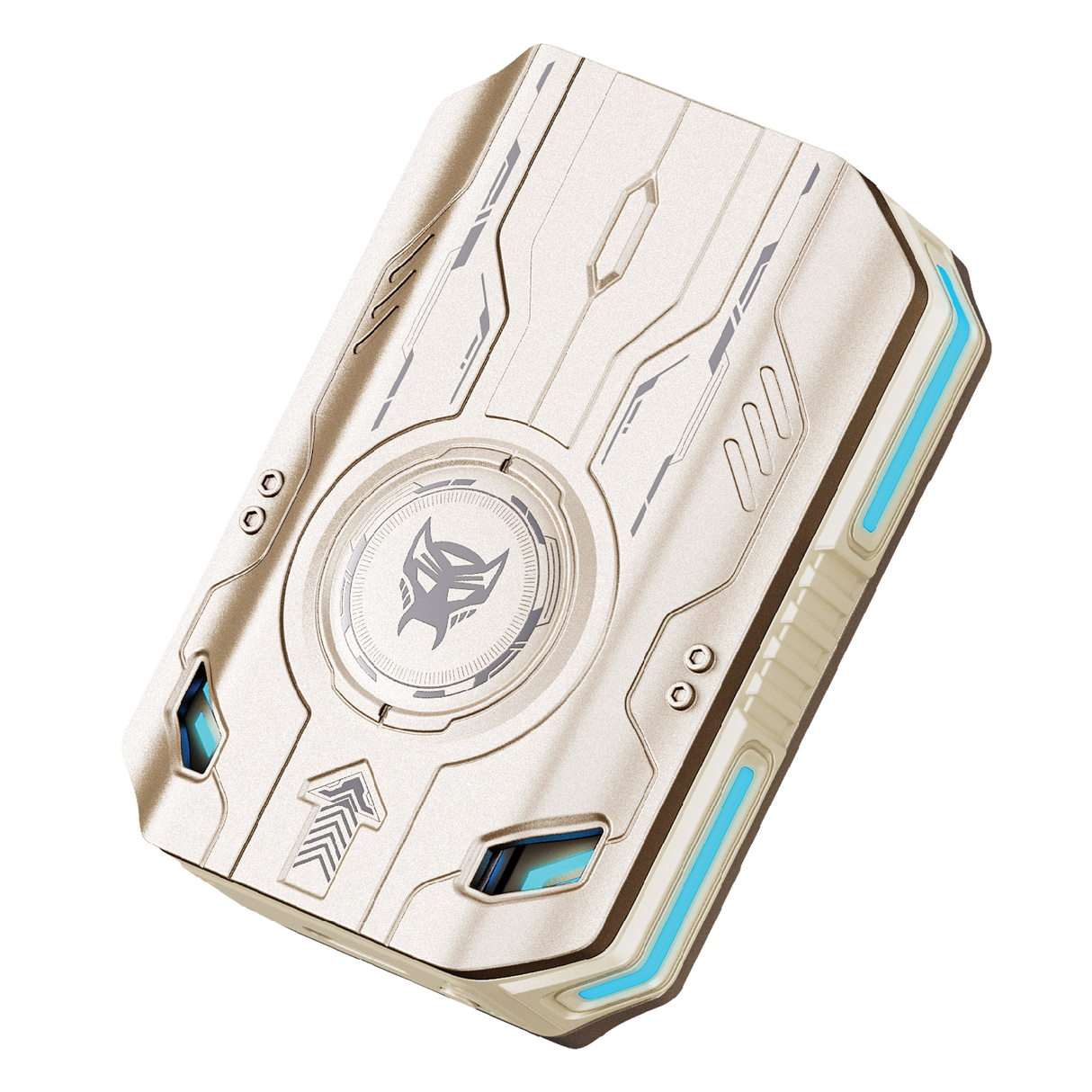 Transformers TF-T76 True Wireless Bluetooth 6.0 Earbuds with Mic, Mecha Zinc Alloy Armor Case, Low-Latency Game/Music Modes, Hi-Fi 13mm Drivers, HD Calling, 40H Total Playtime