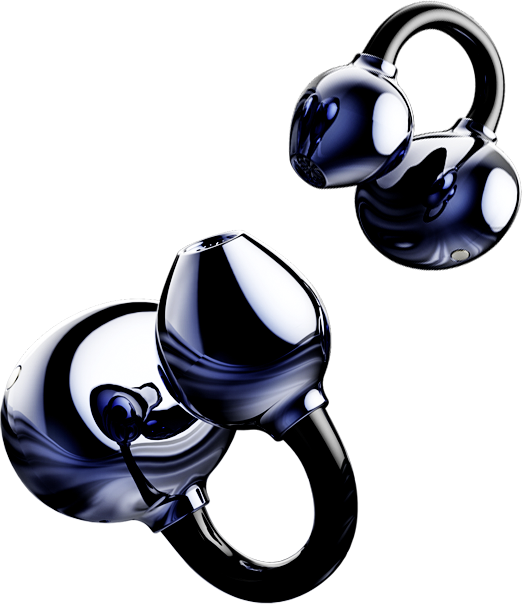 Transformers TF-T83 Clip-on Bluetooth 5.4 Wireless Earbuds, with Microphone for HD Voice Calls In-Ear Cool HiFi Calling Dual Modes Sports IPX5 Waterproof Long Endurance Earphones