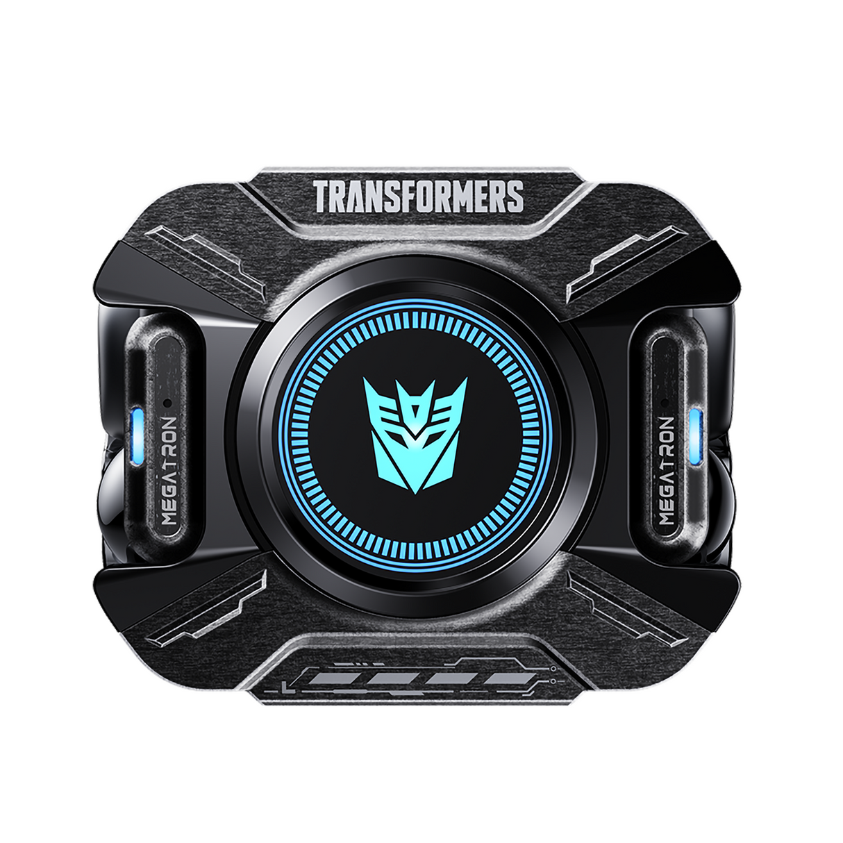 Transformers TF-T93 Ear-Clip True Wireless Bluetooth 6.0 Earbuds with Mic, Zinc Alloy Armor Case, Low Latency Game/Music Modes, Hi-Fi 12mm Drivers, Secure Fit Sports Earphones