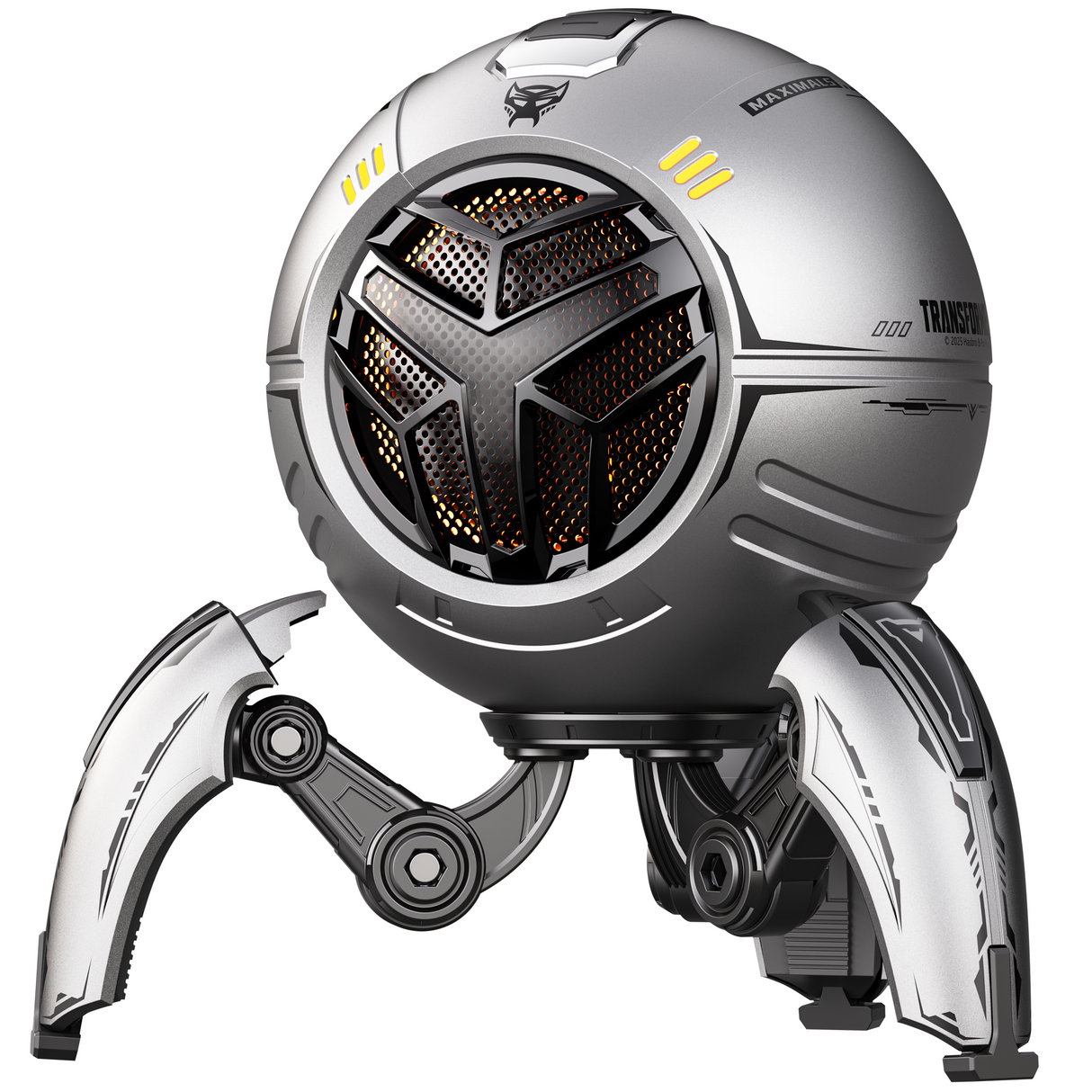 Transformers TF-Y17Pro Mecha Bluetooth TWS Speaker, 10W Hi-Fi 57mm Driver, Portable RGB Speaker with Detachable Foldable Tri-Pedal Stand, 2000mAh, Gaming Desk Décor Autobots