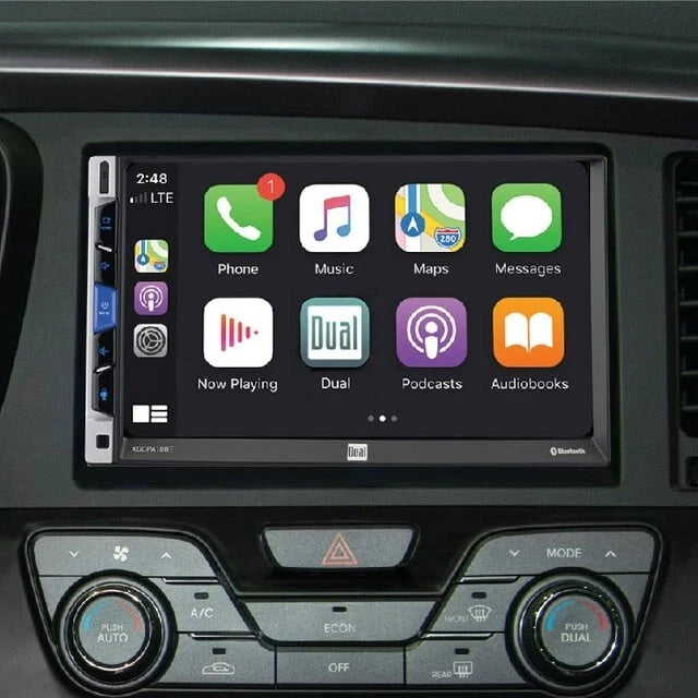 Dual Electronics XDCPA10BT 7 inch Double DIN Car Stereo Apple CarPlay & Android Auto™
