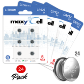 MaxyCell CR927 Lithium Coin Cell Battery 3V Long-Lasting Reliable Power for Watches, Key Fobs, Calculators, Thermometer - Leak-Proof Design, Long Shelf Life DL927 CX927 ECR927 GR927 BR927