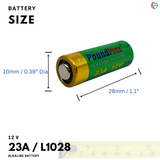 PoundMax 23A / L1028 Batteries 12v Alkaline Battery Combo Pack