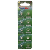 PoundMax AG0 LR521 Batteries 1.5v Alkaline Button Cell Battery