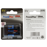 PoundMax 2CR5 / DL245 Batteries 6v Photo Lithium Battery