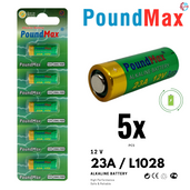PoundMax 23A / L1028 Batteries 12v Alkaline Battery Combo Pack