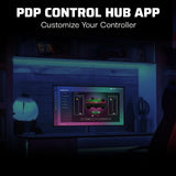 PDP Rematch GLOW WIRED Controller for Xbox Series X|S & One - Space Dust™