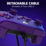 PDP Rematch Advanced WIRED Controller for Xbox Series X|S & One - Purple Fade™