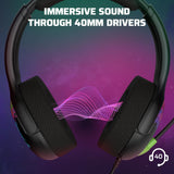 PDP Space Dust Bundle: WIRED Controller &  IRLITE GLOW Wired Headset for Xbox ™