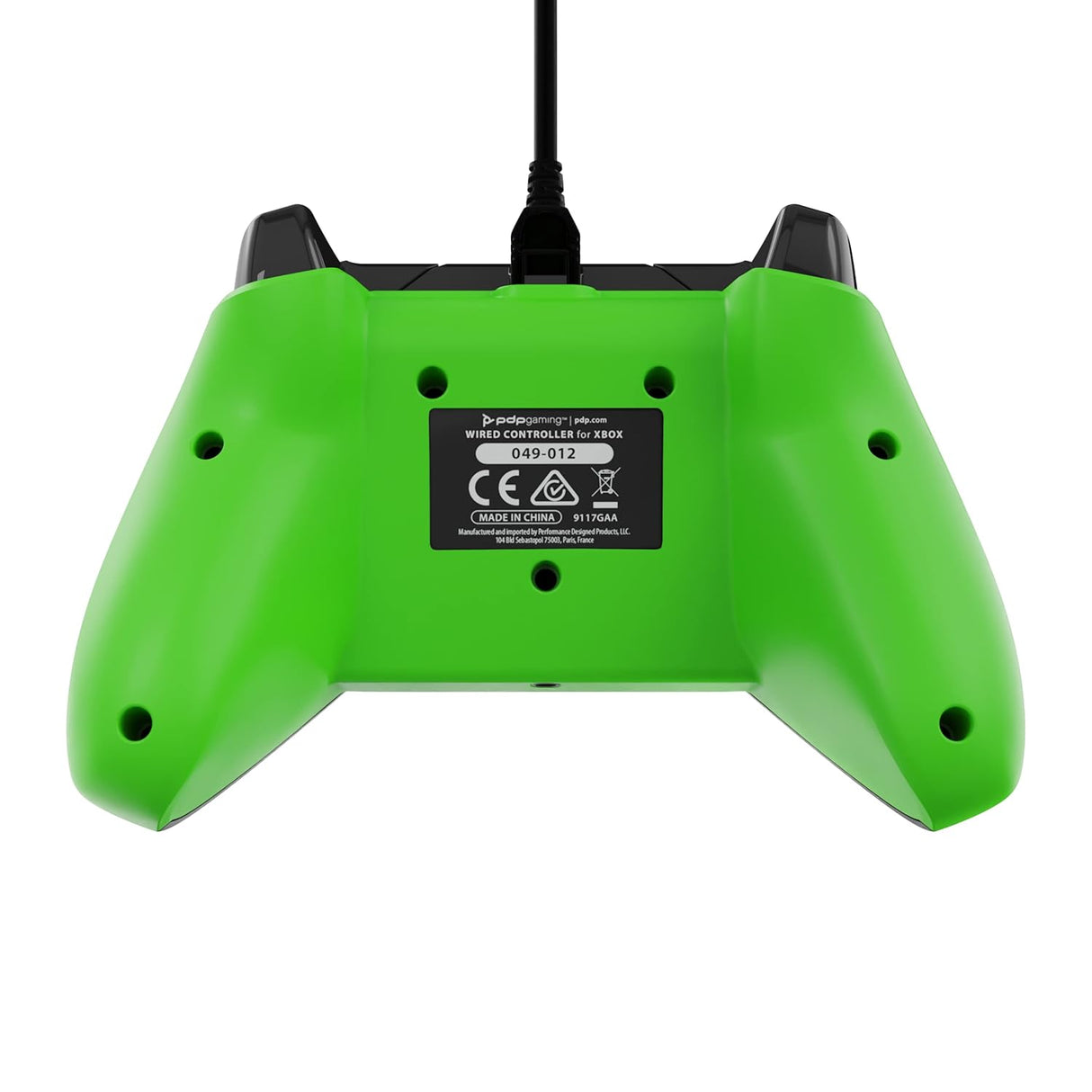 PDP Neon Wired Controller for Xbox X|S & Xbox One - Carbon & Green (049-012)™