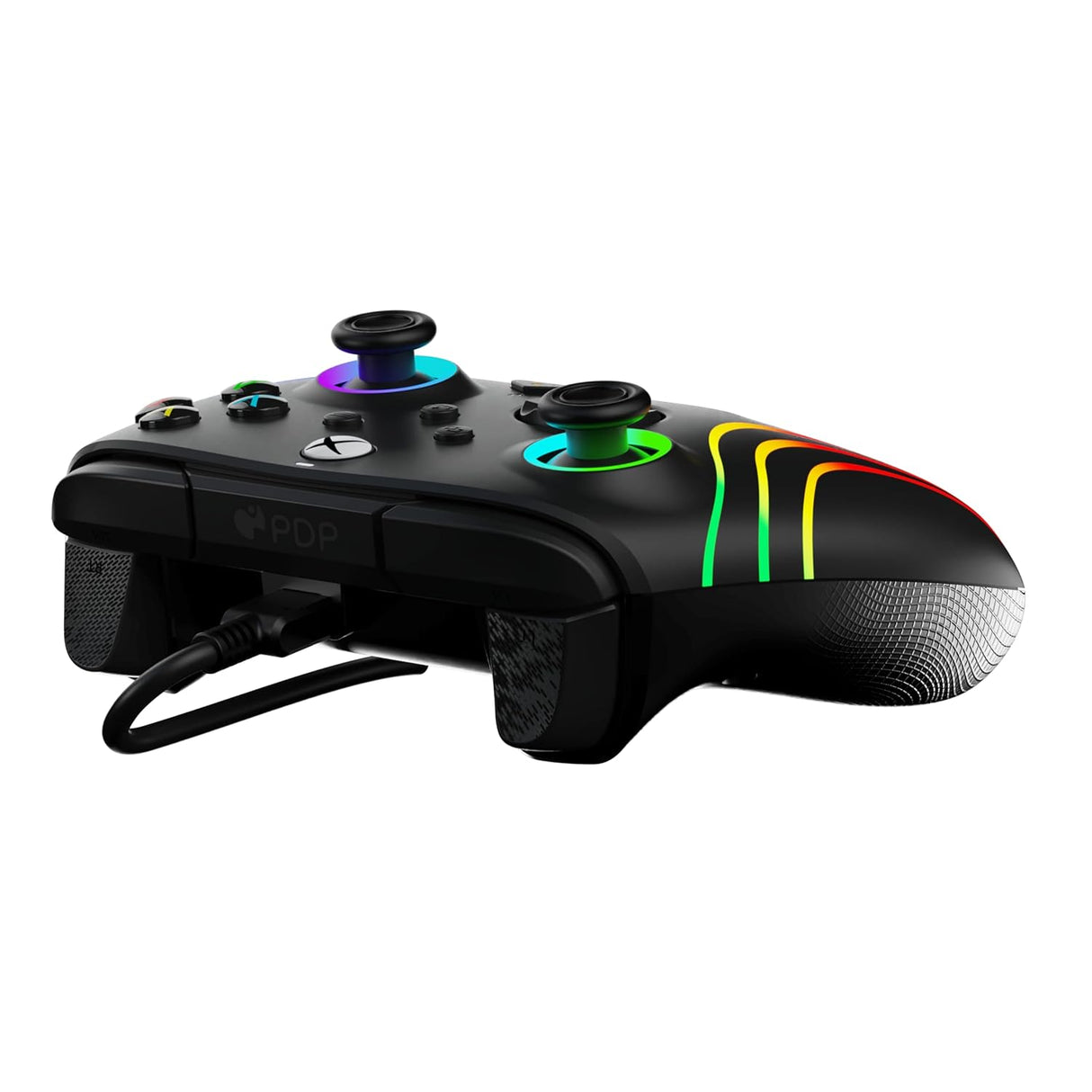 PDP Afterglow Wave LED WIRED Controller for Xbox Series X|S - Black (049-024)™
