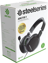 SteelSeries Arctis 1 WIRED Gaming Headset Detachable ClearCast Microphone For Xbox, PC, PS5, PS4, Nintendo Switch, Mobile