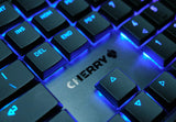 Cherry MX 10.0N RGB Mechanical Keyboard MX Low Profile Speed Switches, Aluminum Housing, Premium Keyboard for Gaming & Work (G8A-25010LVBUS-2)