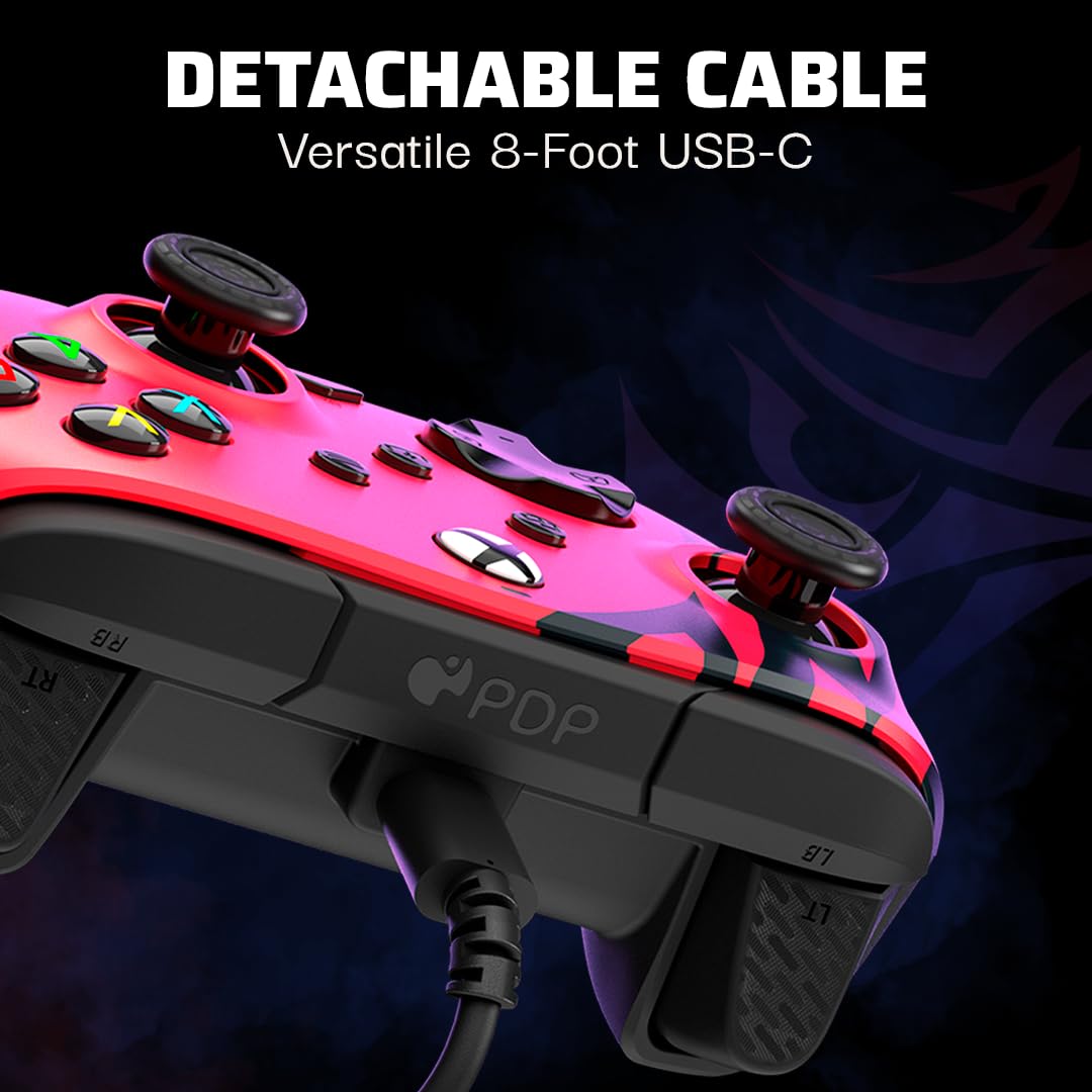PDP Rematch Advanced Wired Controller for Xbox Series X|S - Spirit Red (049-023)
