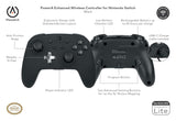 PowerA Nintendo Switch Rechargeable Enhanced Wireless Controller - Black (1509988)™