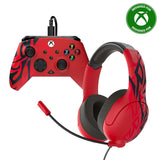 PDP Spirit Red Bundle Rematch Advanced WIRED Controller & Airlite Wired Headset™