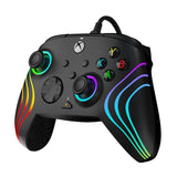 PDP Afterglow Wave LED WIRED Controller for Xbox Series X|S - Black (049-024)™