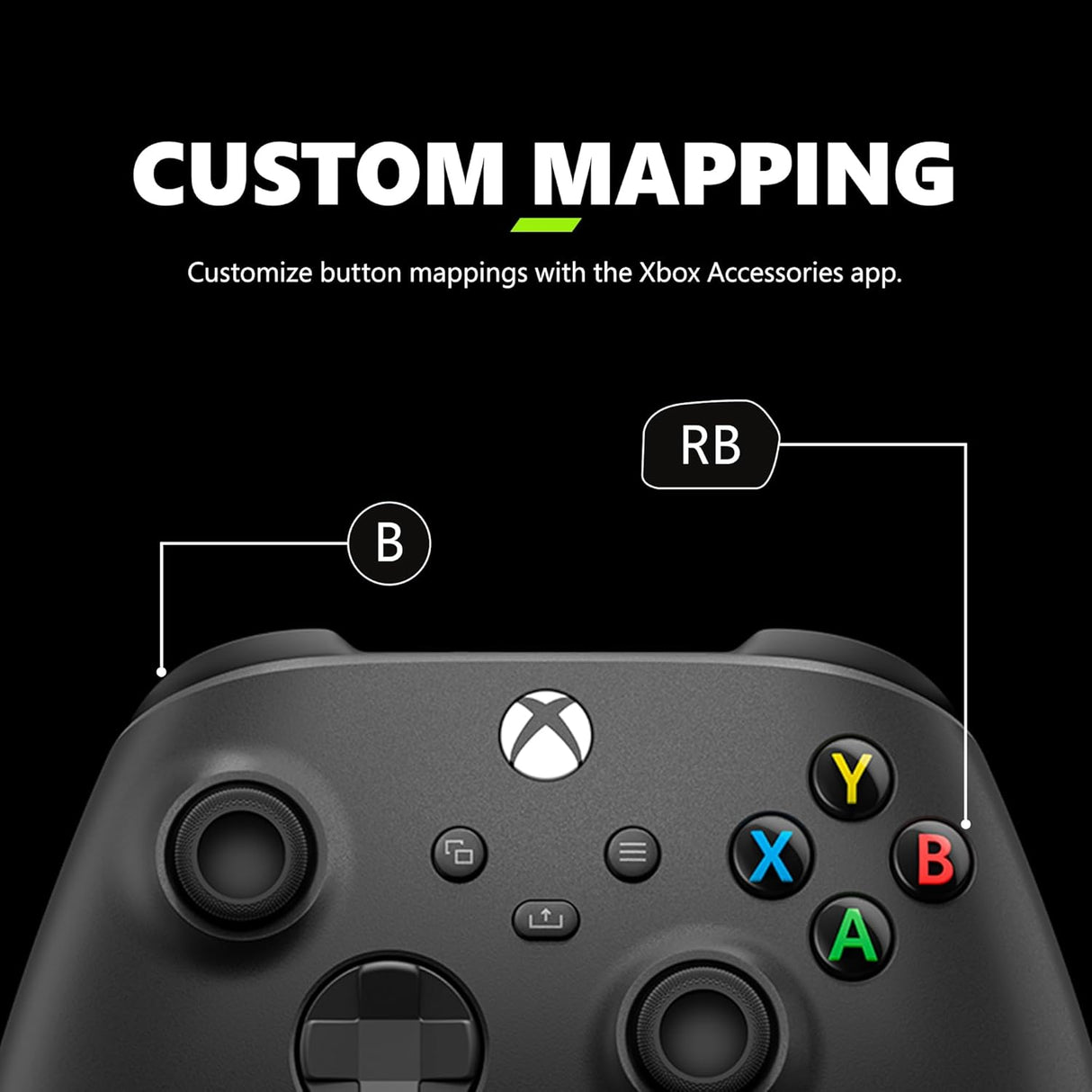 Microsoft Xbox Series X|S Wireless Bluetooth Controller - Carbon Black (1914)™