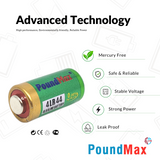 PoundMax 4LR44 / 4AG13 Batteries 6v Alkaline Battery Combo Pack