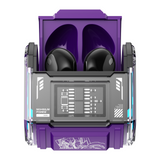 Transformers MG-C03 Bluetooth Wireless Earbuds – TWS, HiFi Sound, Low Latency Gaming & Music Dual Mode Headset, Noise Cancelling, Touch Control, Long Battery Life & Charging Case Red