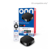 Onn Google TV 4K Plus Ultra HD Streaming Box Device 16GB, 2Gb Ram (100149582)™