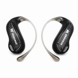 Transformers Flux T86 Ear-Hook Bluetooth Wireless Earbuds, Heavy-Duty Zinc Alloy Armor Charging Case, 14.2mm Hi-Fi Drivers, Built-in Mic
