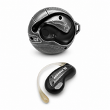 Transformers Flux T86 Ear-Hook Bluetooth Wireless Earbuds, Heavy-Duty Zinc Alloy Armor Charging Case, 14.2mm Hi-Fi Drivers, Built-in Mic