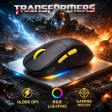 Transformers Autobots TF-GM04 Pro Wireless Esports Gaming Mouse, 53g Ultra-Light, Tri-Mode Bluetooth/2.4GHz/Wired - 24000 DPI RGB 6 Buttons