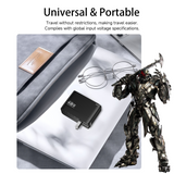 Transformers StarSaber TF-S01 40W GaN USB-C Fast Charger with Retractable 32” Cable, Dual USB-C (20W+12W) Compact Wall Charger for iPhone, Samsung, Google Pixel, iPad AC 100-240V