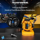 Transformers TF-T23 Wireless Bluetooth Earbuds - Premium Zinc Alloy Case RGB Breathing Lights, Gaming Mode, 13mm Loudspeaker, Deep Bass Sound, Long Battery Life, Type-C Fast Charge