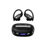 Transformers TF-T26 Pro Over The Ear Earbuds Wireless Bluetooth 5.4 Ear Buds with Earhooks 65H Playtimes Deep Bass Sound IPX5 Mic IPX5 Waterproof Earphones for Sport/Workout
