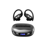 Transformers TF-T26 Pro Over The Ear Earbuds Wireless Bluetooth 5.4 Ear Buds with Earhooks 65H Playtimes Deep Bass Sound IPX5 Mic IPX5 Waterproof Earphones for Sport/Workout