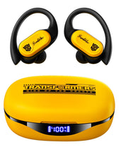 Transformers TF-T26 Pro Over The Ear Earbuds Wireless Bluetooth 5.4 Ear Buds with Earhooks 65H Playtimes Deep Bass Sound IPX5 Mic IPX5 Waterproof Earphones for Sport/Workout
